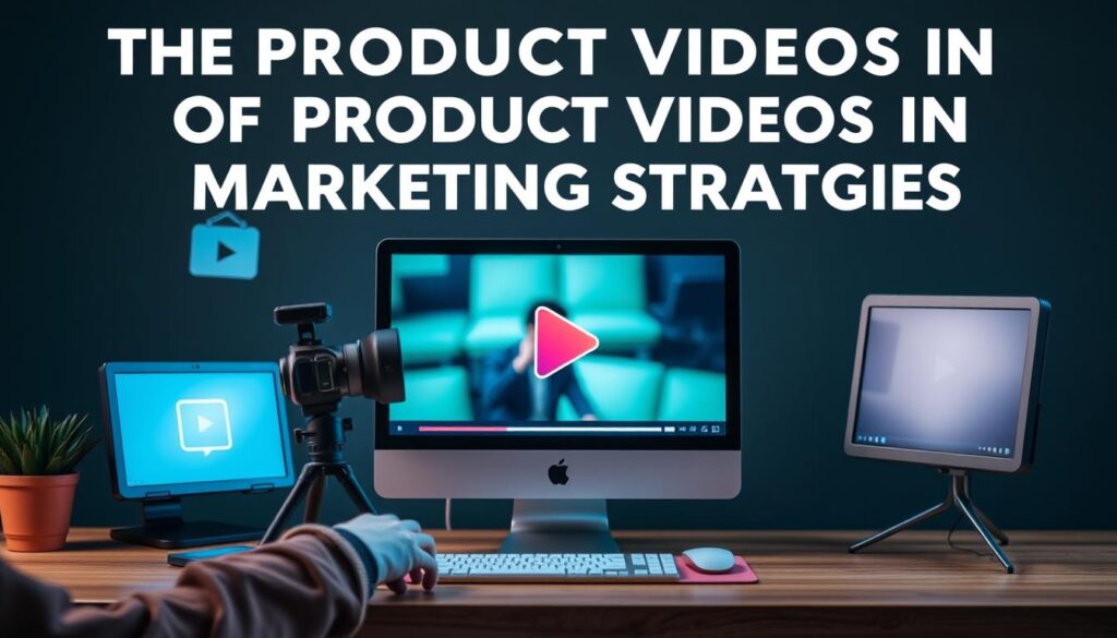 Generuj obraz promujący znaczenie filmów produktowych w marketingu